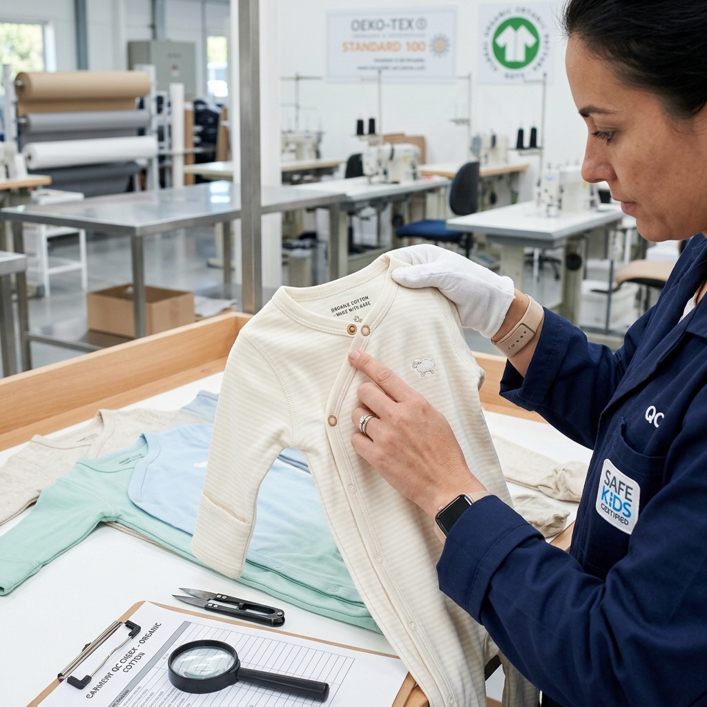 SSV Global Factory Workflow Kids Wear Sourcing Agent India
