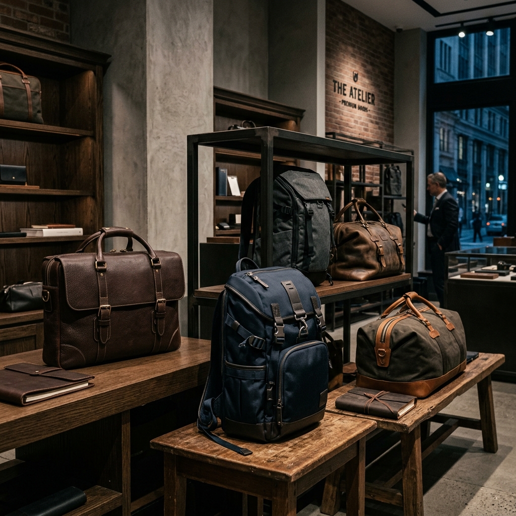 Men's Leather Bag Sourcing Agent India | Export